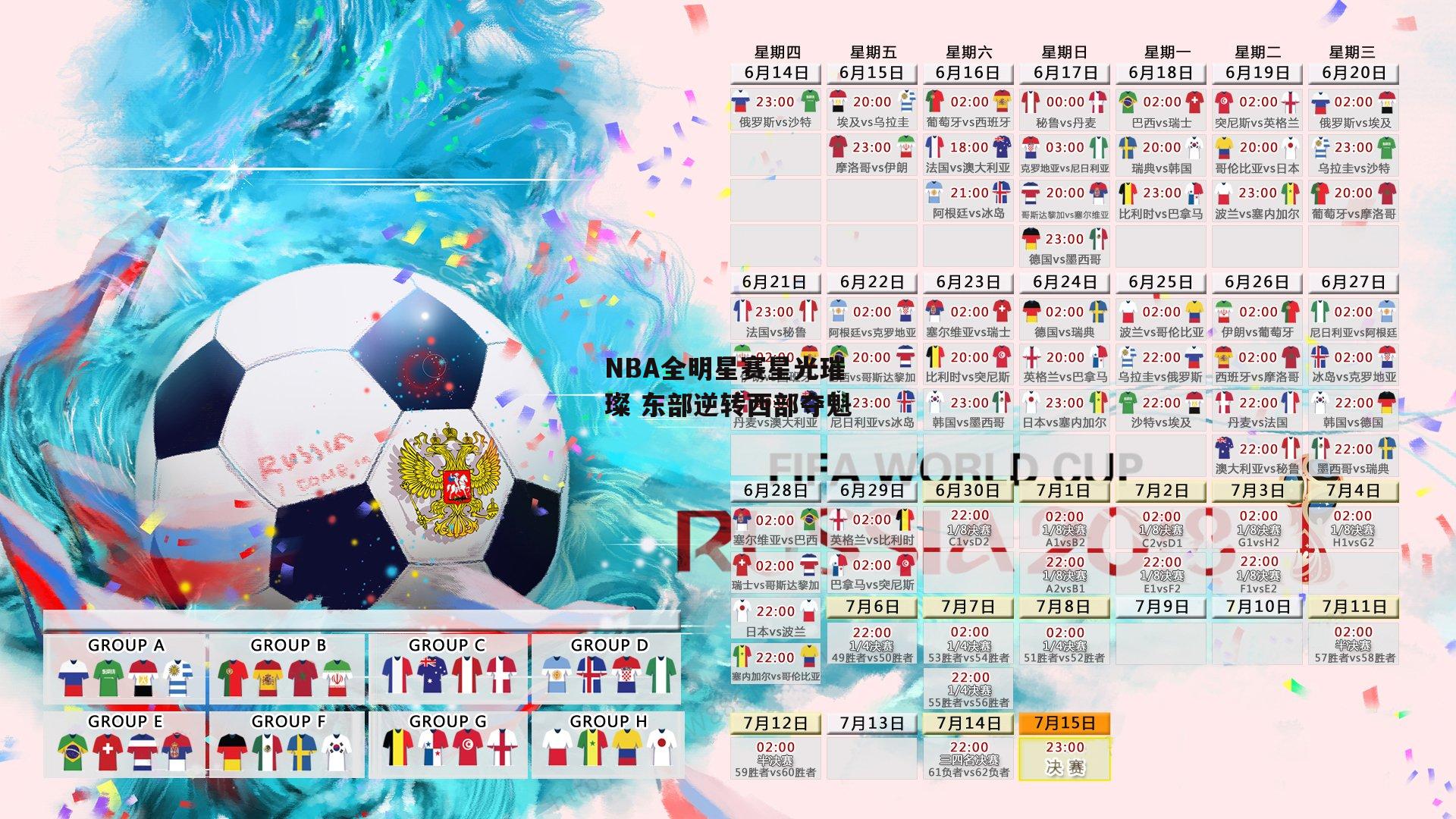 NBA全明星赛星光璀璨 东部逆转西部夺魁_B体育